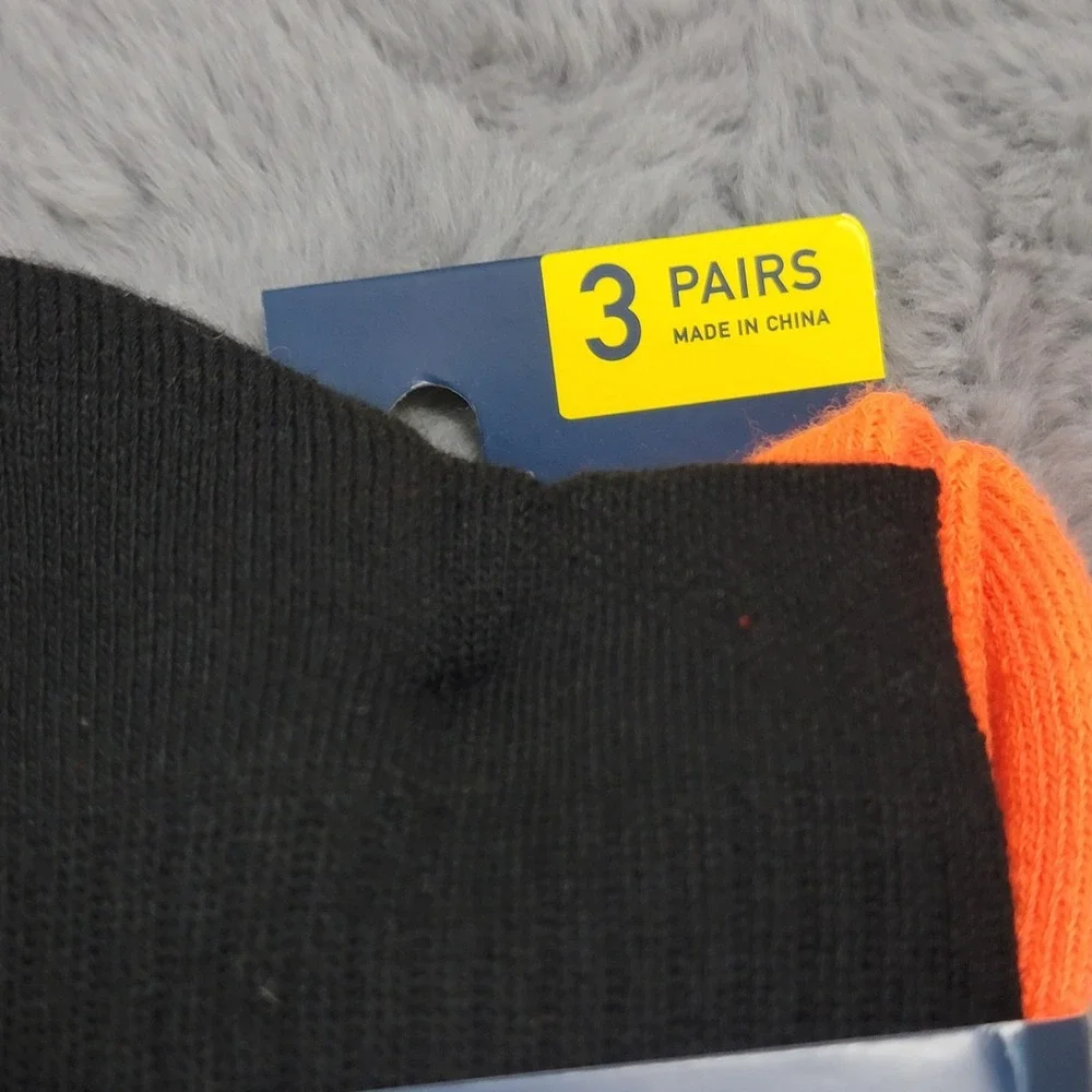 Polo Ralph Lauren Socks Mens 10-13 Multicolor Polo 1992 Performance Crew 3 Pairs